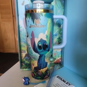 Stanley Blue 40oz Tumbler with Handle